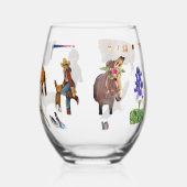 Wein Weinglas Ohne Stiel (Links)