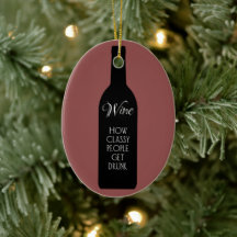 Wein, wie Klasse Menschen betrunken werden