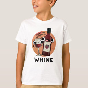 Wein Witze Wein Puns T-Shirt