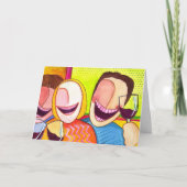 "Wein-Zahn-" Karte (Vorderseite)