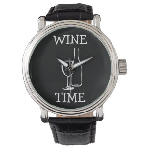 Wein-Zeit Armbanduhr