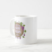 Wein Zeit Kaffeetasse (Vorderseite Links)