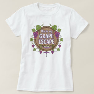 Wein Zeit T-Shirt