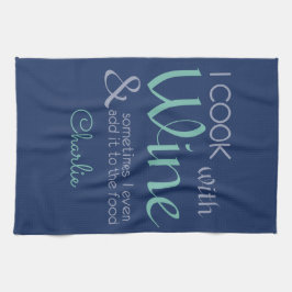 Wein-Zitat-Name-Küchentuch Küchentuch