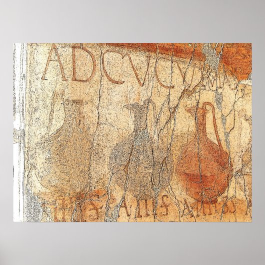 Wein zum Verkauf Poster (Vorne)