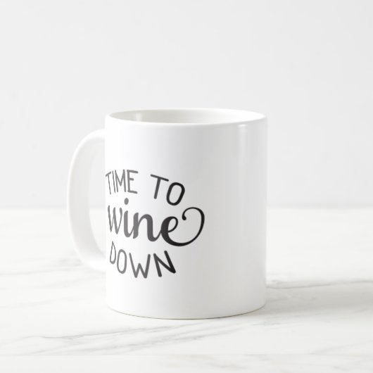 Weinabfuhr Kaffeetasse (Vorderseite Links)