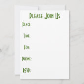 Weinanbau Einladung (Rückseite)