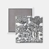 Weinanbau Magnet (Vorderseite/Rückseite)