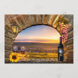 Weinanbau Weinanbau Junggeselinnen-Abschied Einlad Einladung