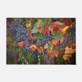 Weinanbau Weinkultur Weinberg Weinberg mit Herbstf Fußmatte (Vorderseite)