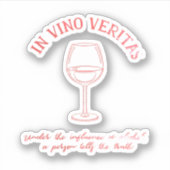 Weinangebot Aufkleber (Vorderseite)