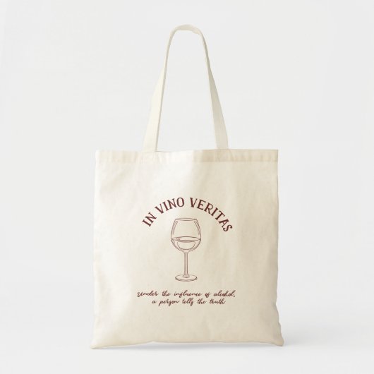 Weinangebot Tragetasche (Vorne)