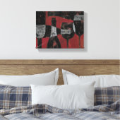 Weinauswahl Leinwanddruck (Insitu (Schlafzimmer))