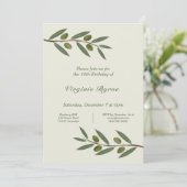 Weinbäckerei - Einladung zum Geburtstag (Stehend Vorderseite)