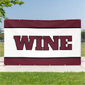 WEINBanner Banner (Außenbereich)