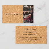 Weinbarrels | Trauben | Flasche | Kork Visitenkarte (Vorne/Hinten)