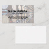 Weinbarrels | Zellensammlung Visitenkarte (Vorne/Hinten)