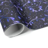 Weinbau Grüne Stars Polka Dots Weihnachten Geschenkpapier (Rolleneckpunkt)