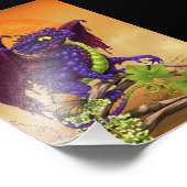 Weinbau Jelly Dragon 4x6 Print Fotodruck (Ecke)