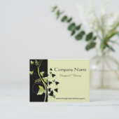 Weinbau Visitenkarte (Stehend Vorderseite)