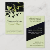 Weinbau Visitenkarte (Vorne/Hinten)