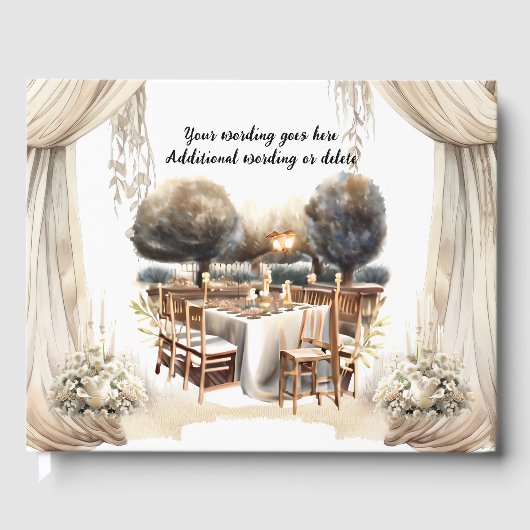 Weinbaubetrieb Toskana Italienisches Foto Gästebuch (Vorderseite)