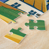 Weinbauernhof Land Sommer Sommelier Sonnenaufgang Puzzle (Seite)