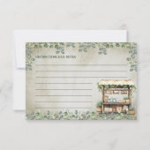 Weinbauernkarte Einladung (Rückseite)