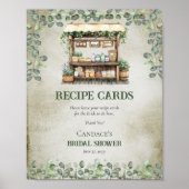 Weinbauernkarte Poster (Vorne)