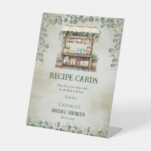 Weinbauernkarte Sockelschild (Vorderseite)