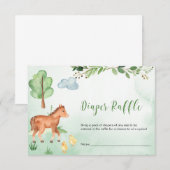 Weinbautierverlosung zum Thema "Land" Begleitkarte (Vorne/Hinten)