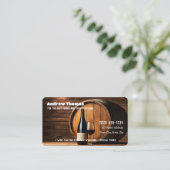 Weinberater Visitenkarte (Stehend Vorderseite)