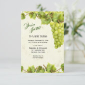 Weinberg Einladung (Stehend Vorderseite)