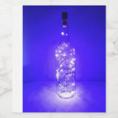 Weinberg Elegante: Design des künstlichen Weinlabe Weinetikett (Einzelnes Label)