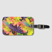 Weinberg Gepäckstück Tag Gepäckanhänger (Vorderseite (Horizontal))