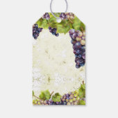 Weinberg im Mittelmeerraum Vielen Dank Geschenkanhänger (Rückseite)