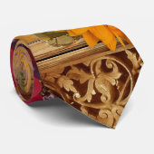 Weinberg oder Weinthemenbereich Krawatte (Gerollt)