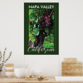 Weinberg Personalisiert Poster (Küche)