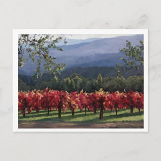 Weinberg Postkarte