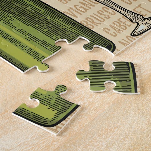 Weinberg-Puzzle Puzzle (Seite)