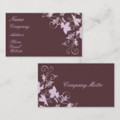 Weinberg-Ruhm Visitenkarte (Vorne/Hinten)