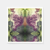 Weinberg Serviette (Vorderseite)