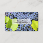 Weinberg Sommelier Visitenkarte (Vorderseite)