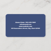 Weinberg Sommelier Visitenkarte (Rückseite)