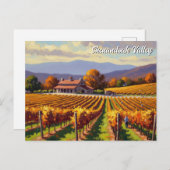 Weinberg Virginia Shenandoah Valle Postkarte (Vorne/Hinten)