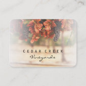 Weinberg Visitenkarte (Vorderseite)