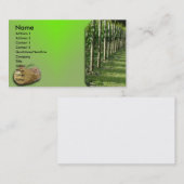 Weinberg Visitenkarte (Vorne/Hinten)