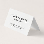 Weinberg Visitenkarten (Rückseite)