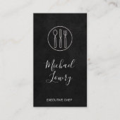 Weinberg Wein Lux Schwarzes Silbergeschirr Visitenkarte (Vorderseite)
