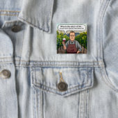 Weinberg Winemaker, Wein ist der Elixier des Leben Button (Beispiel)